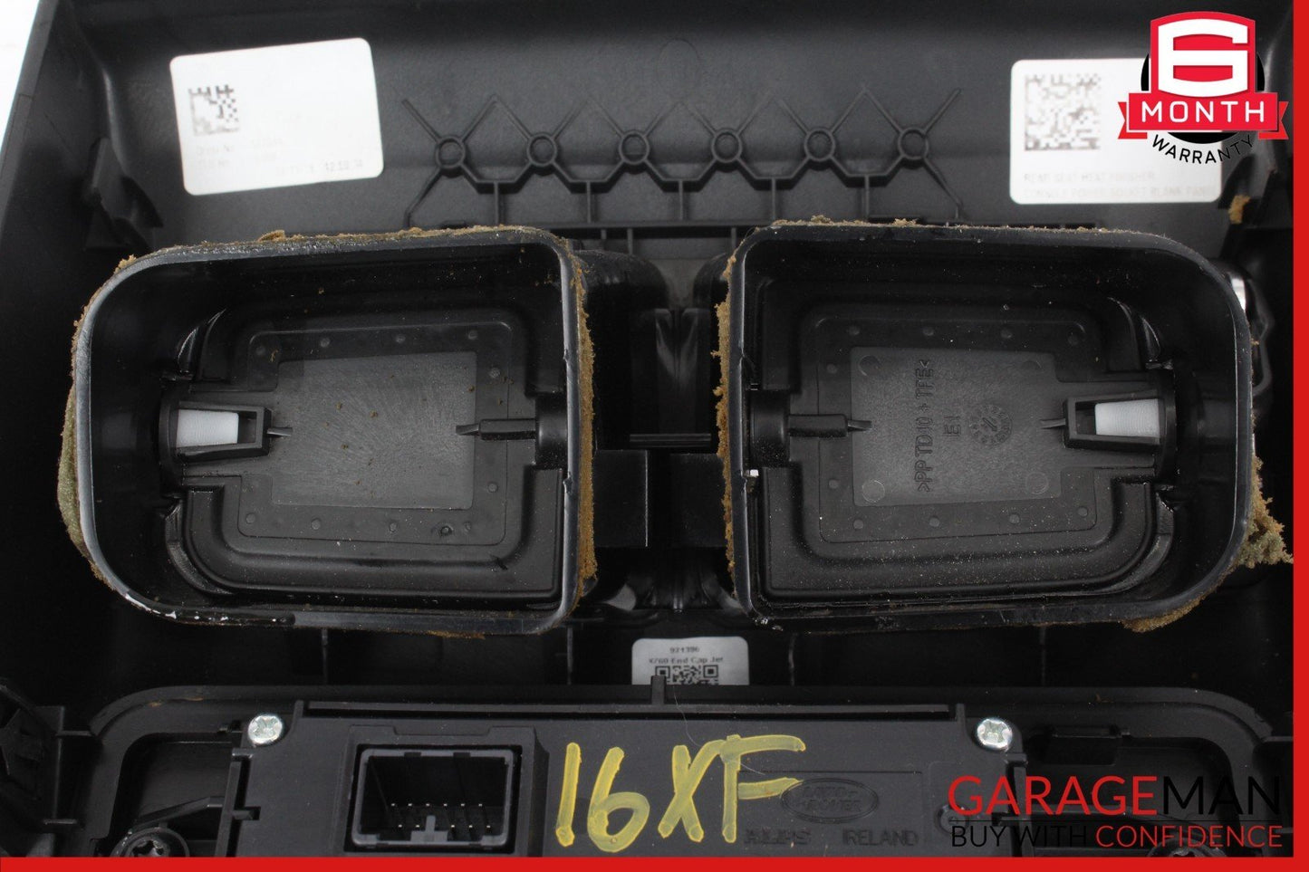 16-20 Jaguar XF Rear Center Console AC A/C Air Conditioning Air Vent OEM