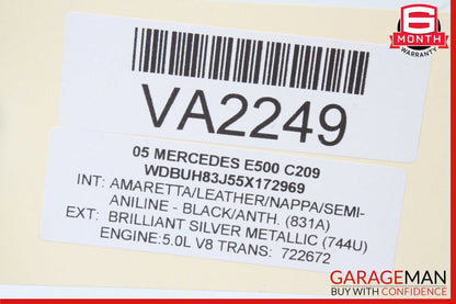 03-09 Mercedes W211 E500 Trunk Release Opener Control Module Unit 2118209426 OEM