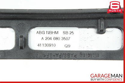 08-15 Mercedes W204 C250 C300 C350 AC A/C Climate Control Switch Trim Bezel Wood