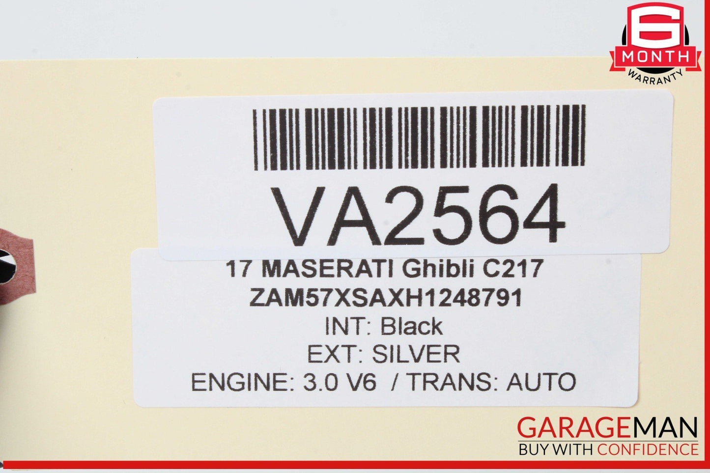 14-17 Maserati Ghibli Rear Park Assist Wire Harness w/ Sensors 06700358760 OEM