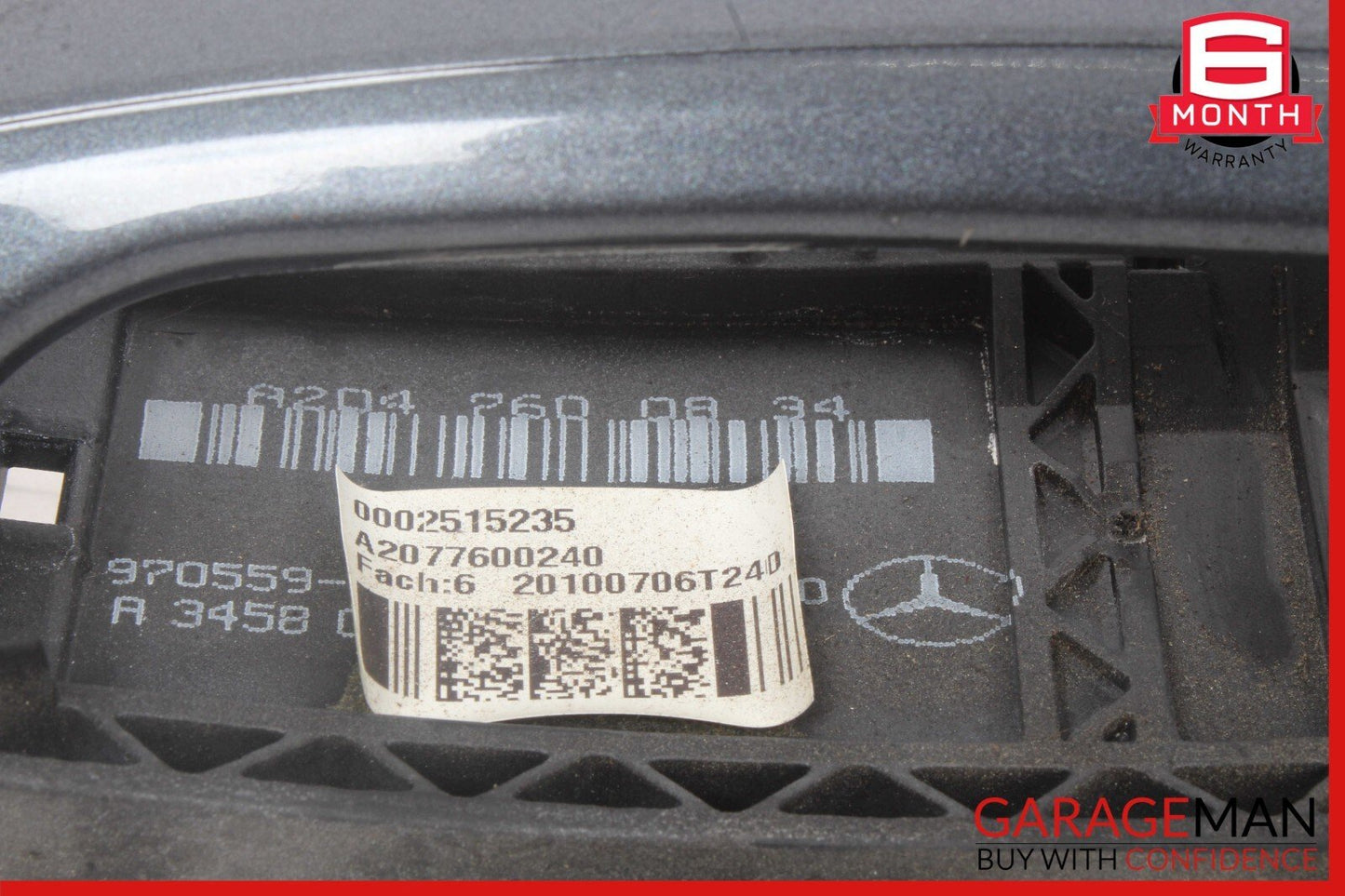 08-11 Mercedes W207 E350 C250 Front Right Side Exterior Door Handle OEM