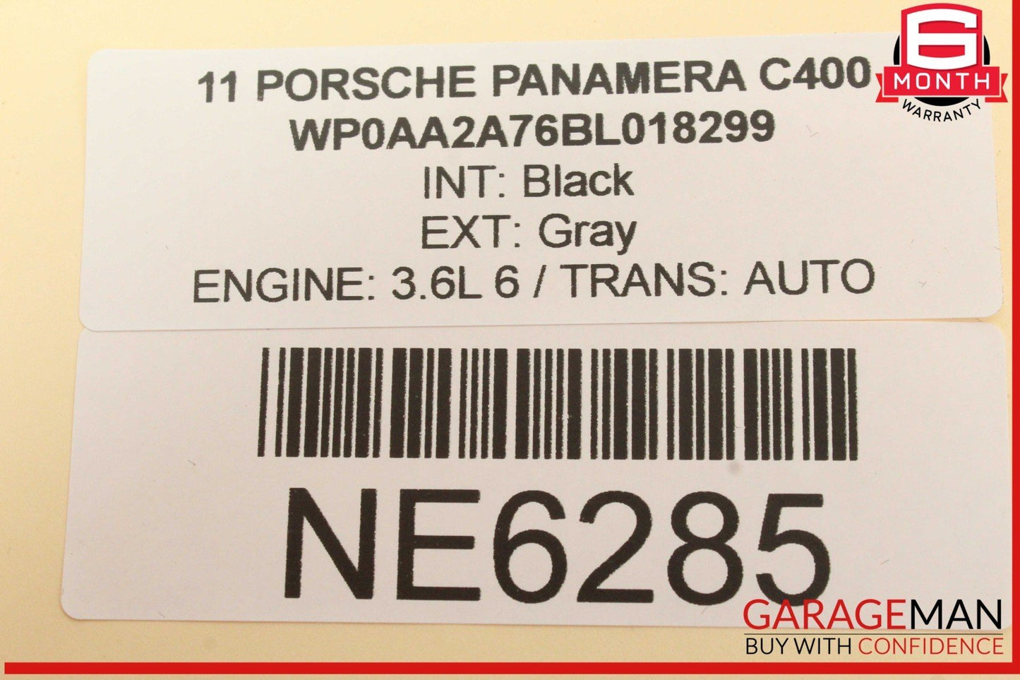 10-16 Porsche Panamera 970 Rear Right Passenger Side AC A/C Air Vent Grille OEM