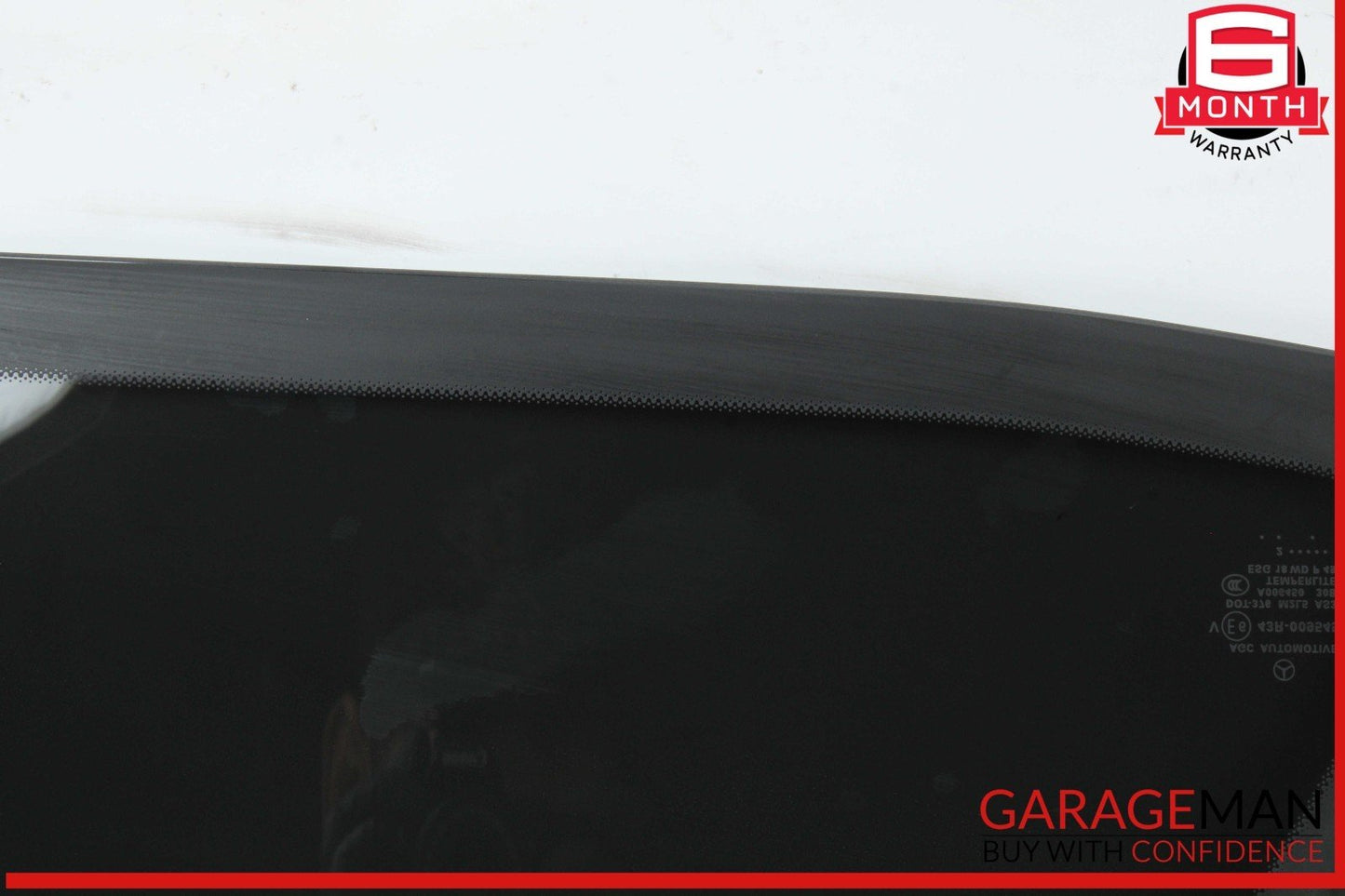 13-19 Mercedes X166 GL450 GLS550 Rear Left Side Quarter Window Glass Trim Assy
