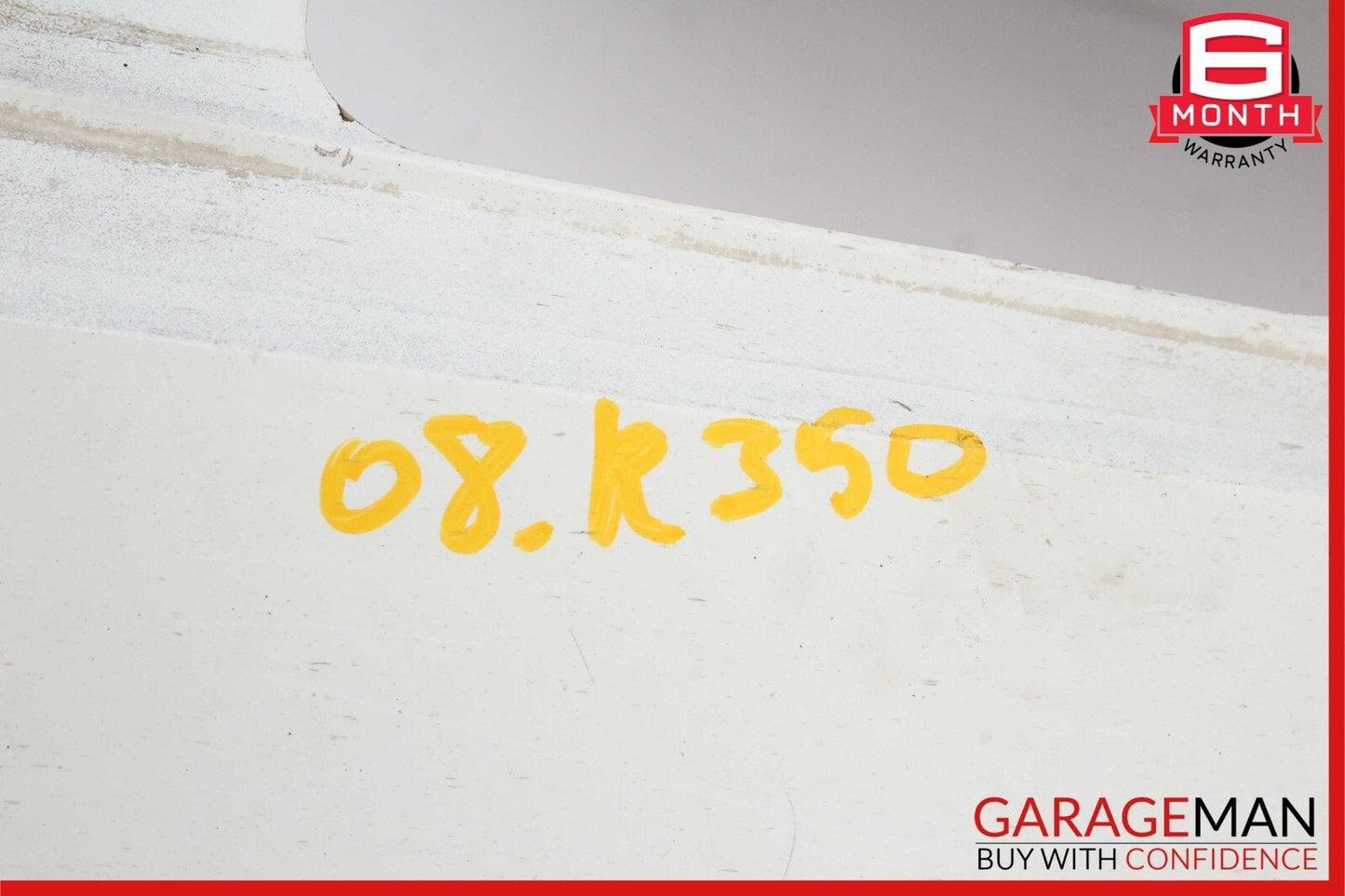 06-13 Mercedes W251 R350 Left Side Rocker Skirt Molding Panel Calcite White