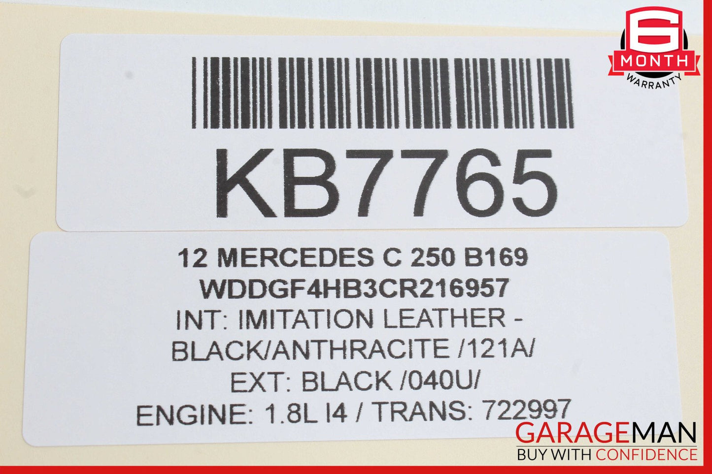 08-18 Mercedes W204 C250 C350 GLK350 Rear Right Side Door Control Module OEM