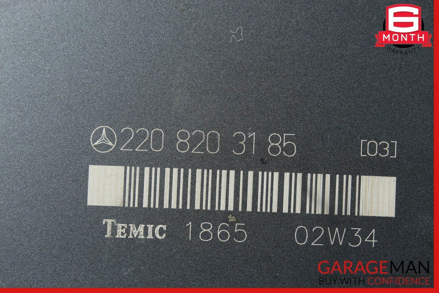 03-06 Mercedes W220 S430 S500 S600 Front Left Side Seat Control Module OEM