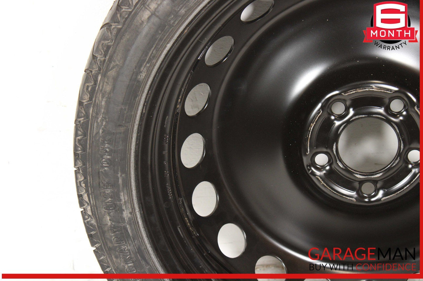 09-16 Audi S4 A4 B8 Spare Tire Wheel Rim  T125/70R19 OEM