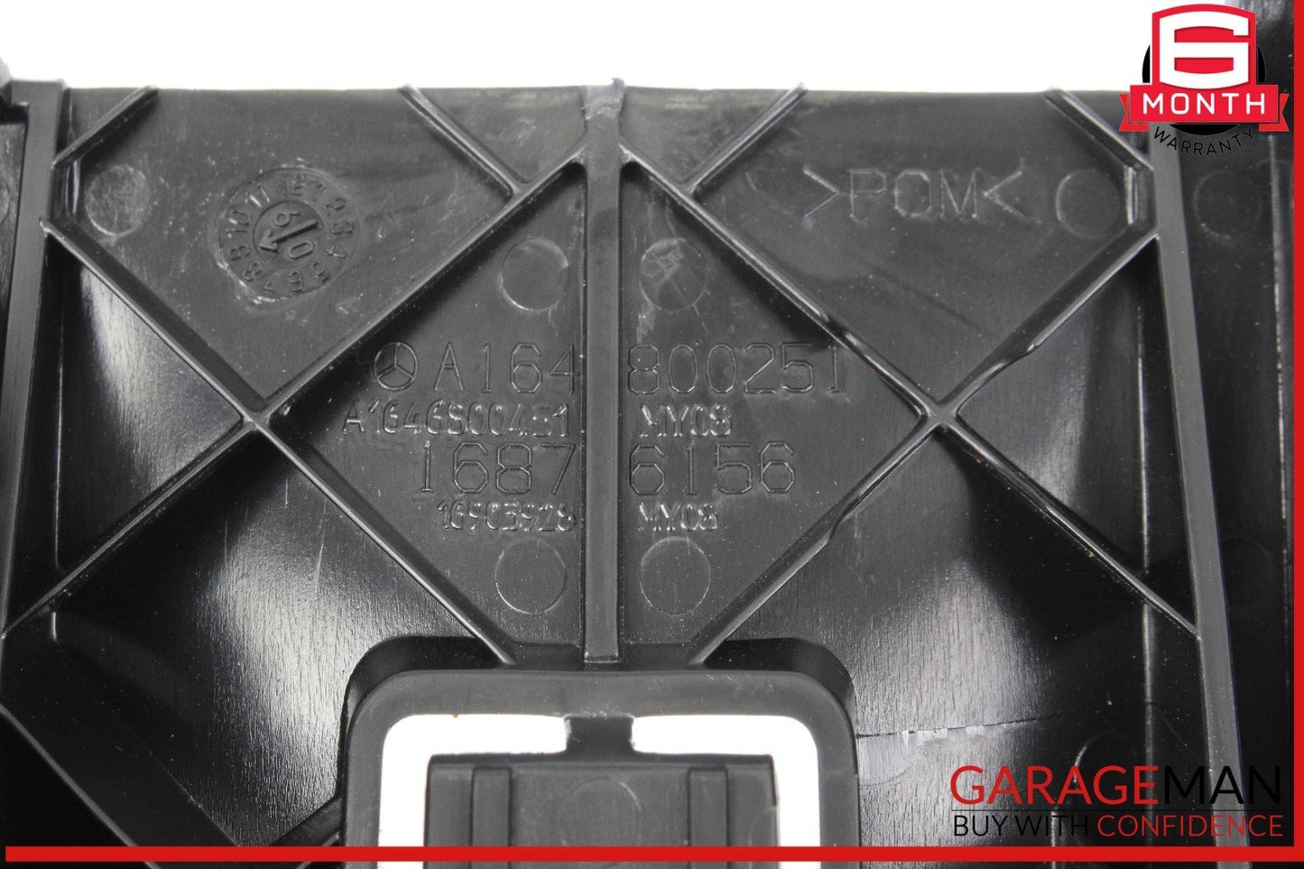 06-12 Mercedes X164 GL450 Center Console Armrest Arm Rest Cover Black OEM