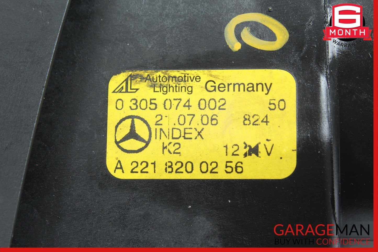07-09 Mercedes W221 S550 S600 Front Right Passenger Side Fog Light Lamp OEM