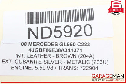 06-13 Mercedes X164 GL550 Heated Seat Control Module Unit 2118702026 OEM