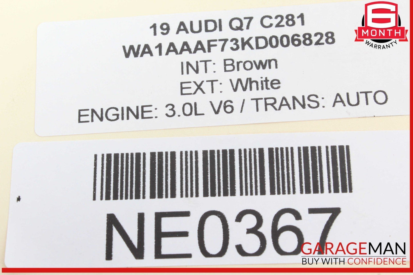 17-24 Audi Q7 Rear Left or Rear Right Forward Lateral Control Arm 4M0505425F OEM