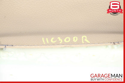 08-14 Mercedes W204 C250 C350 Front Right Side Top Upper Seat Cushion Beige OEM