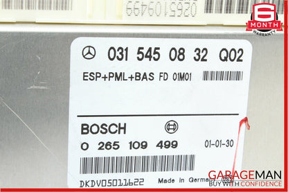 98-02 Mercedes W210 E320 E55 AMG ESP Electronic Stability Program ABS Module OEM