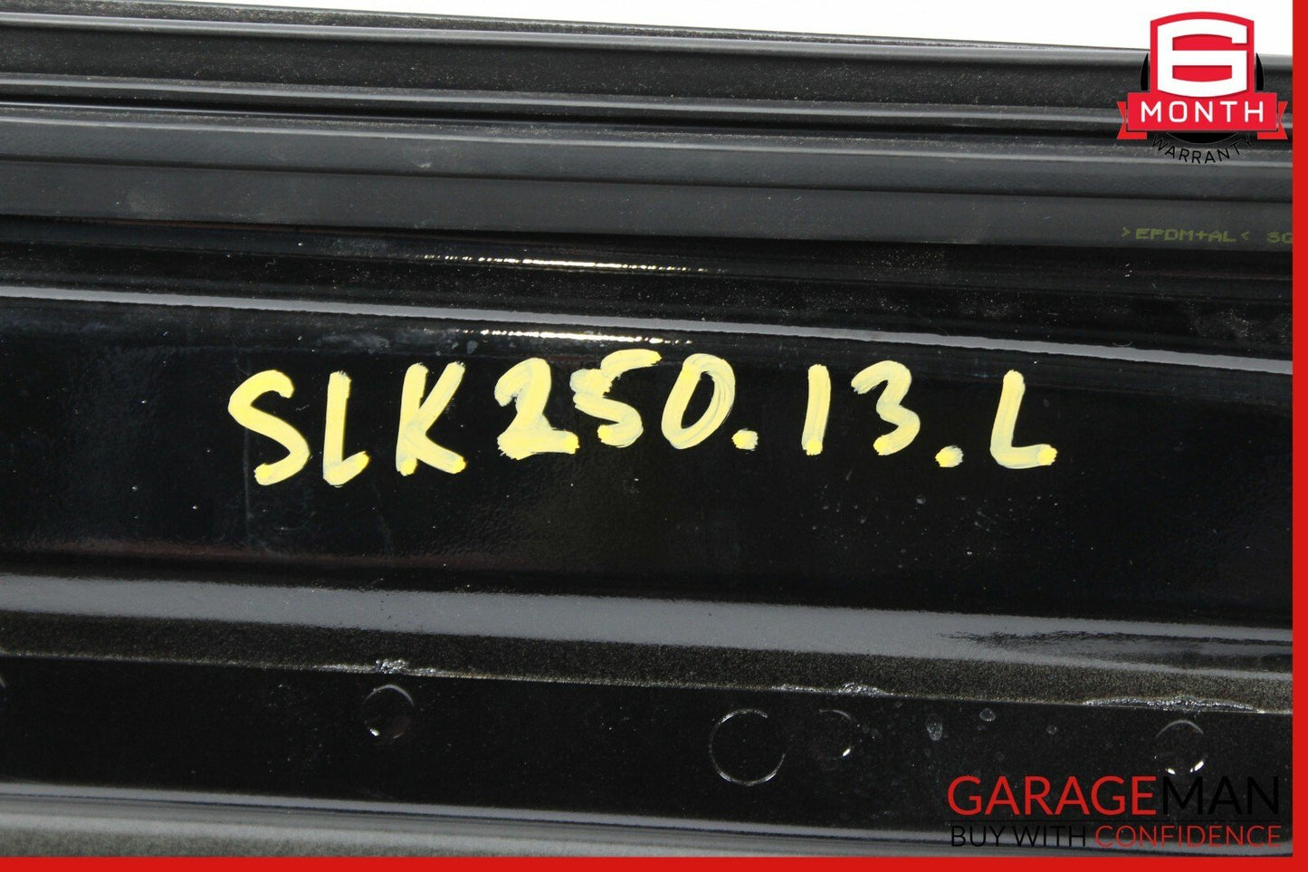 12-20 Mercedes R172 SLK350 Front Left Side Exterior Door Shell Panel Black OEM