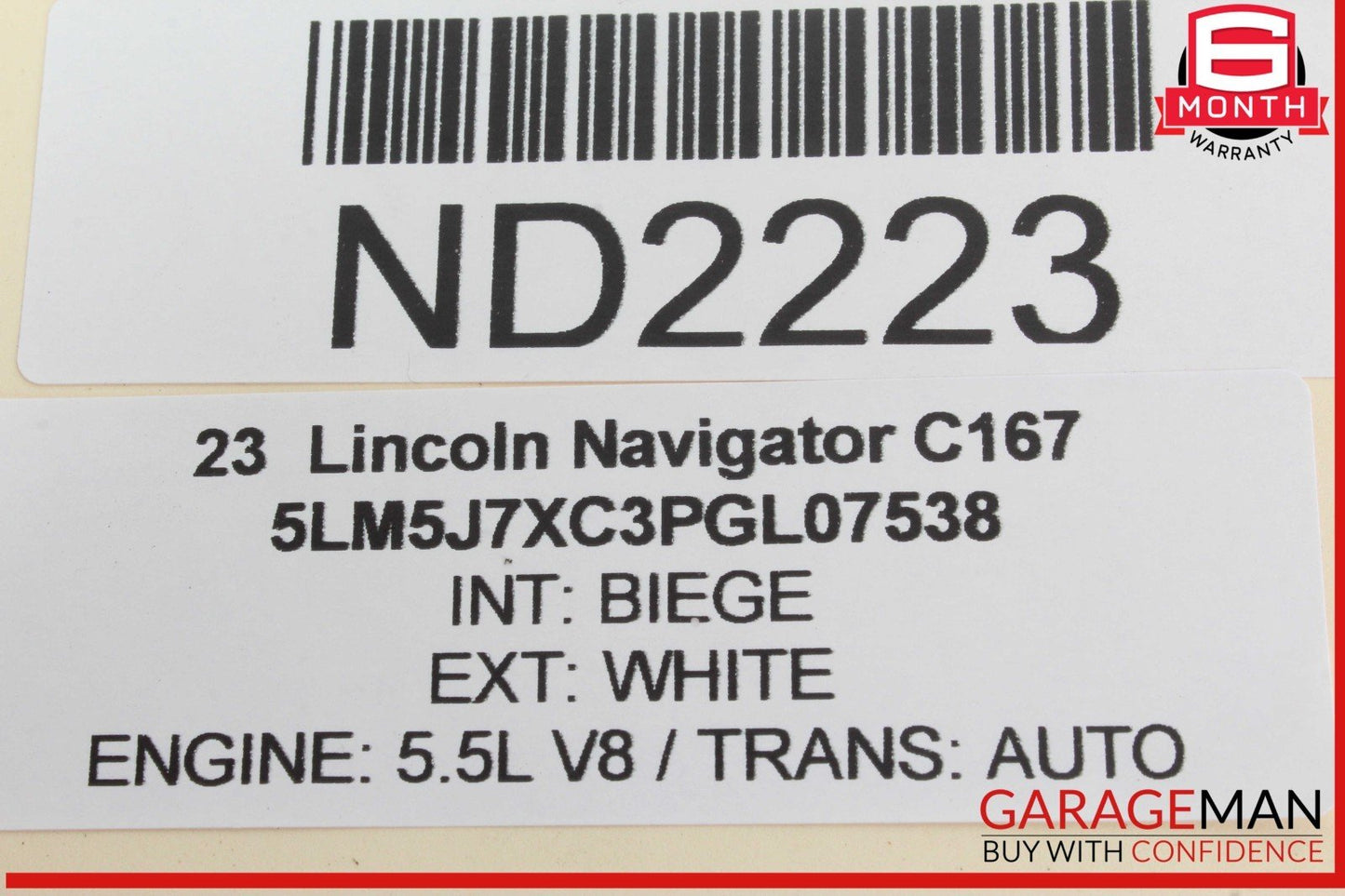 20-24 Lincoln Aviator Power Inverter Control Module Unit LB5T19J254AD OEM