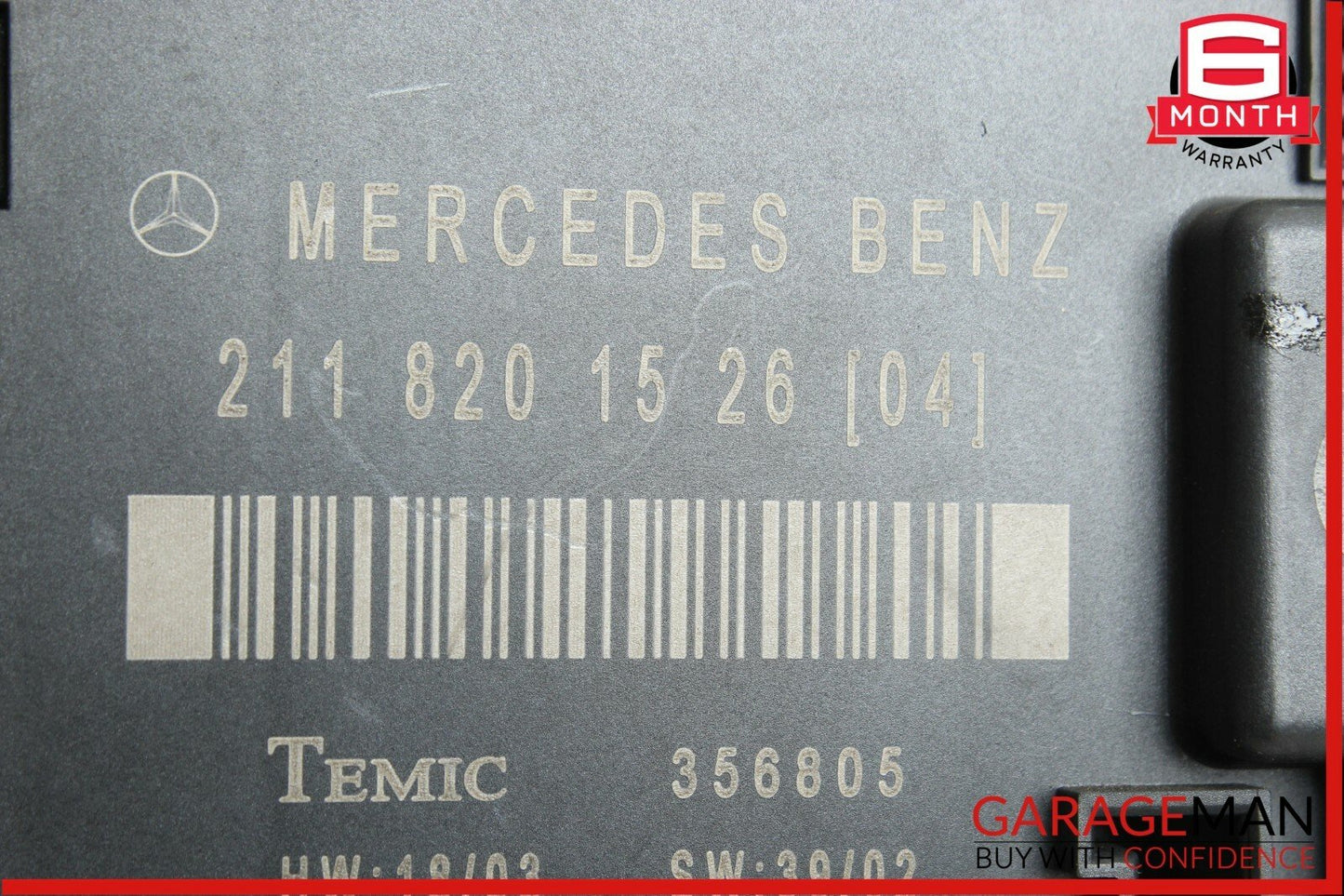 03-06 Mercedes W211 E500 E55 AMG Rear Left Driver Side Door Control Module OEM