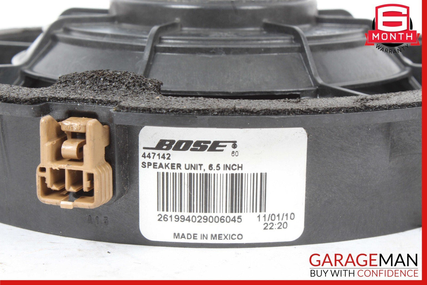 03-13 Maserati Quattroporte M139 Audio Sound Speaker Rear Right or Left Side OEM