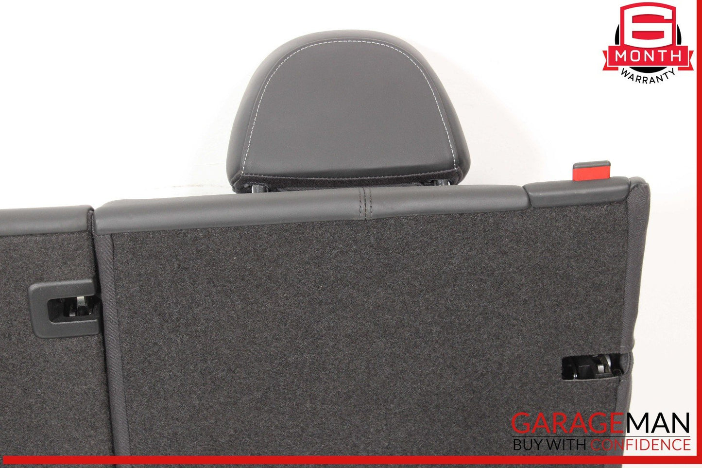 18-24 Audi S5 Rear Top Upper Seat Cushion Cover Assembly Black OEM
