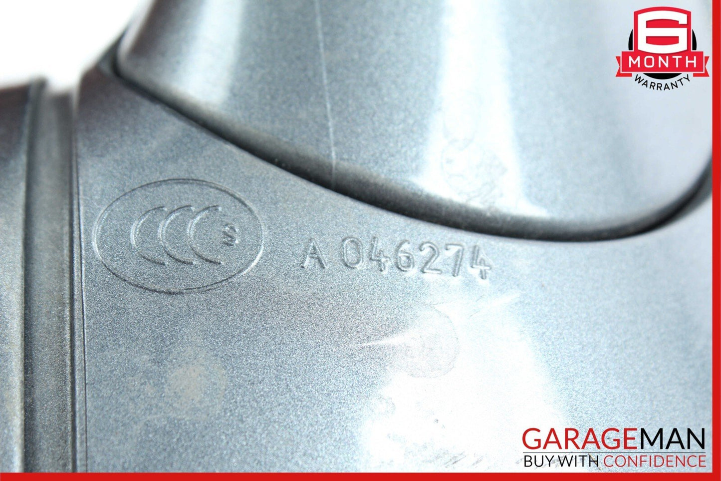07-09 Mercedes W211 E320 E350 Front Left Side Door Mirror Rear View Silver OEM