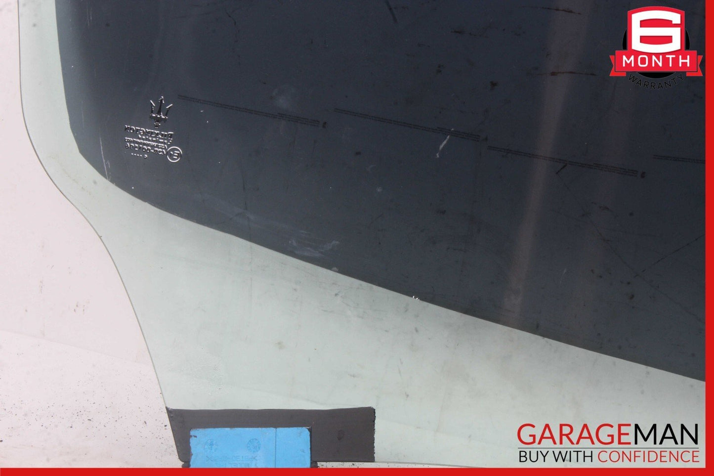03-13 Maserati Quattroporte M139 Rear Left Side Door Window Glass OEM
