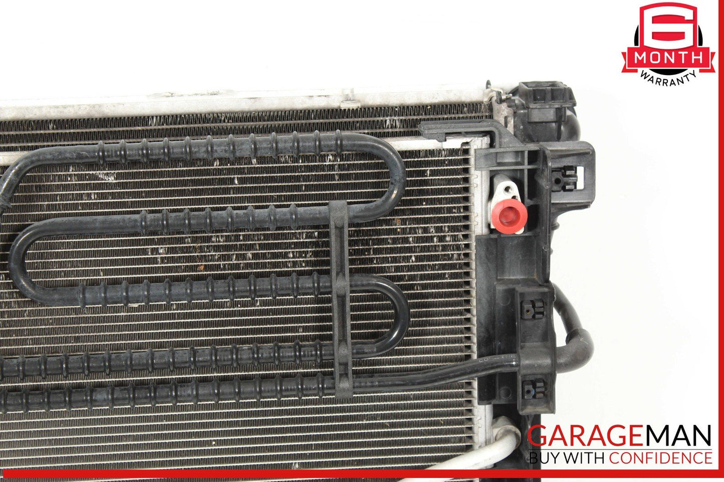 12-14 Mercedes W204 C250 M271 Engine Cooling Radiator AC Air A/C Condenser OEM