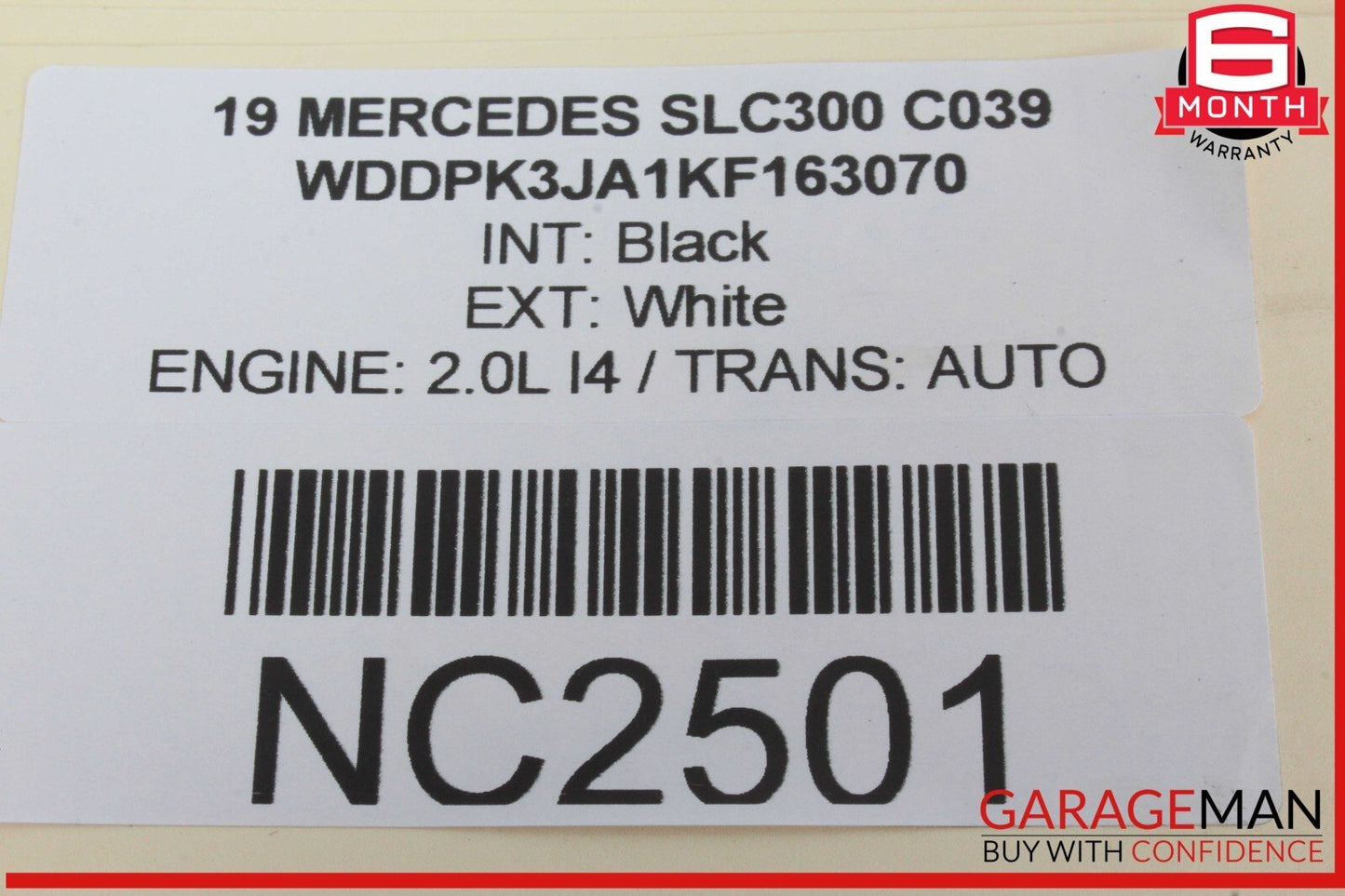 12-20 Mercedes R172 SLC300 Front Left Side Seat Belt Seatbelt Retractor OEM