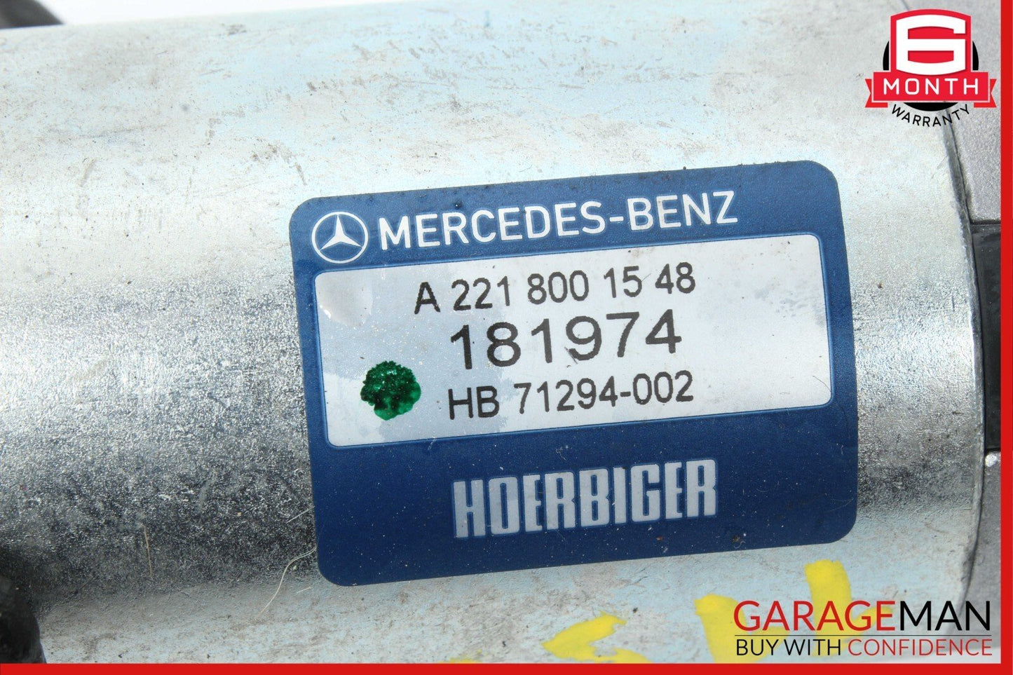 07-13 Mercedes W221 S550 S63 AMG Trunk Locking Hydraulic Pull Down Pump Assembly