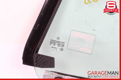 03-12 Mercedes R230 SL500 SL55 Rear Right Side Quarter Window Glass Clear
