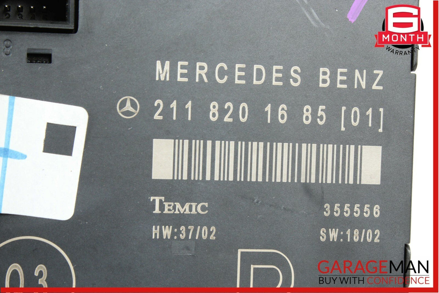 03-09 Mercedes W211 E500 E55 E550 Front Right Passenger Door Control Module OEM