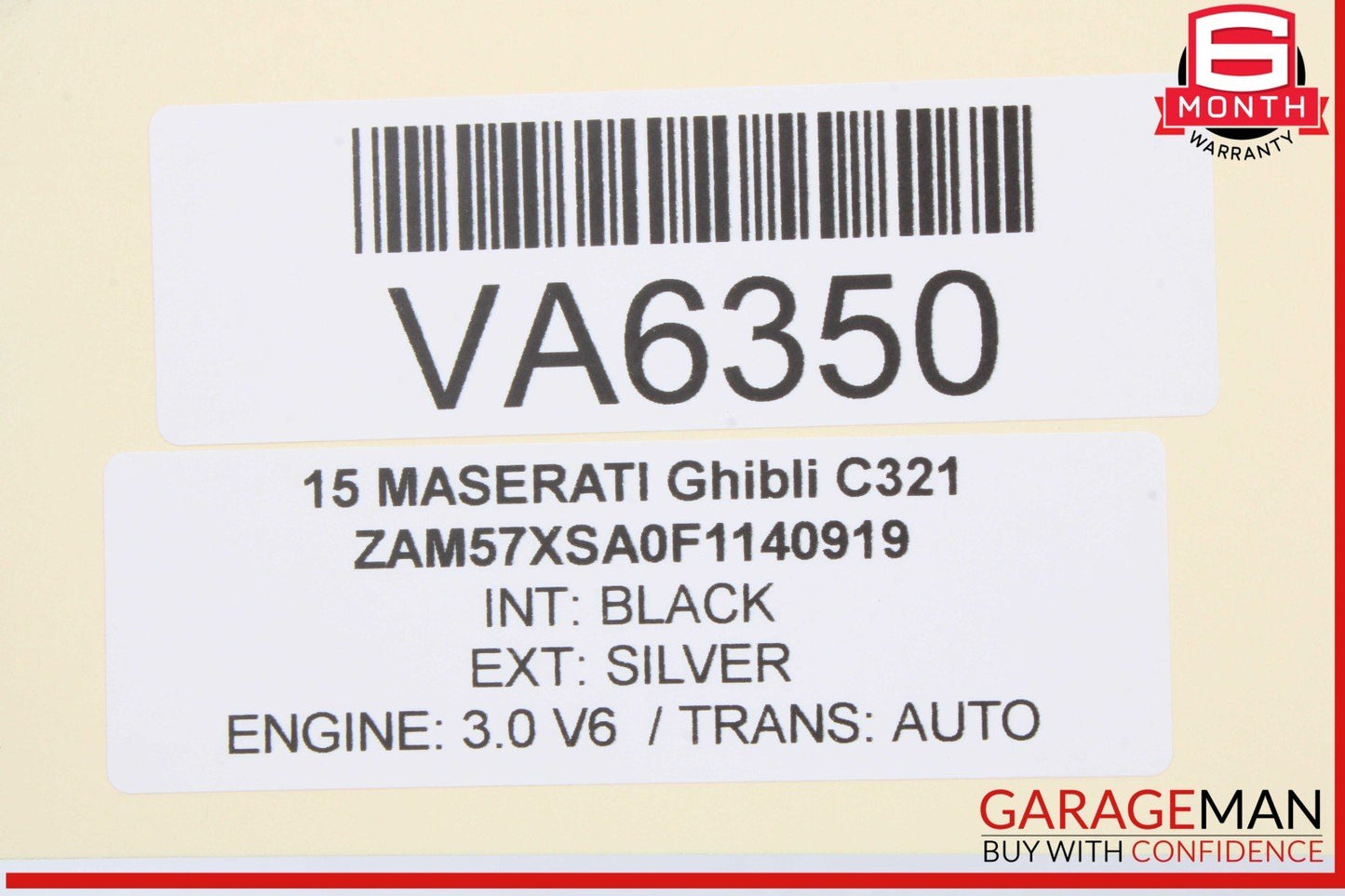 14-20 Maserati Ghibli Levante Front Right Seat Control Switch Module OEM