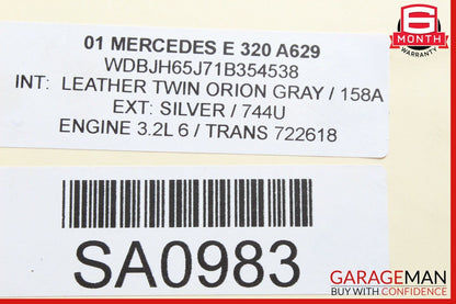 96-02 Mercedes W210 E320 E430 AC A/C Air Conditioning Cooler Condenser OEM