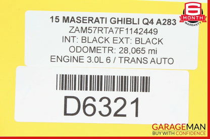 14-17 Maserati Ghibli Rear Left Driver Side Lower Suspension Control Arm OEM