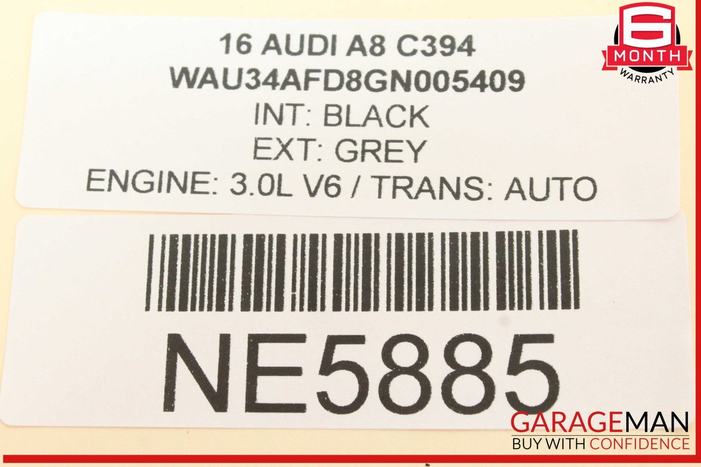 15-18 Audi A8 S8 Trunk Audio Radio Receiver AM FM Player 4GD035082G OEM