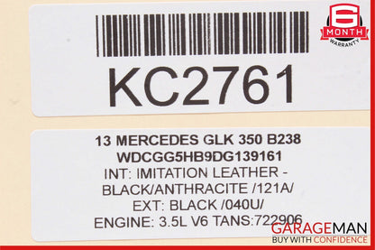 08-18 Mercedes GLK350 E250 E350 SLK250 Front Right Side Door Control Module Unit