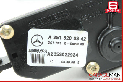 06-12 Mercedes X164 GL450 ML450 Rear Right Door Quarter Window Regulator Motor