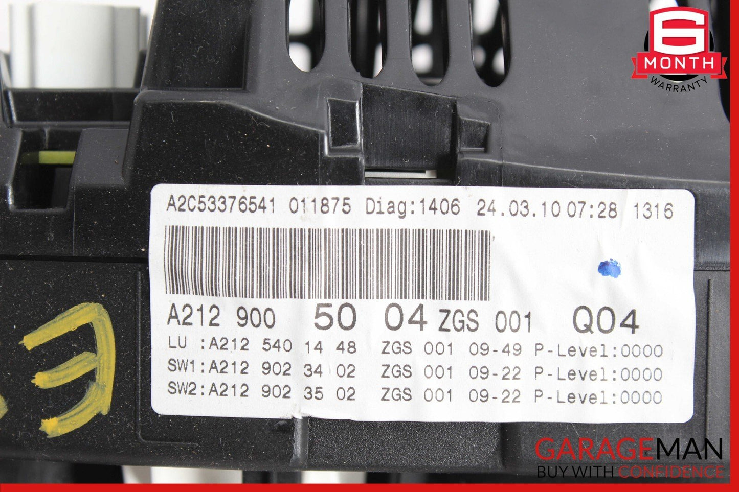 10-13 Mercedes W212 E350 E550 E500 Instrument Cluster Speedometer Odometer OEM
