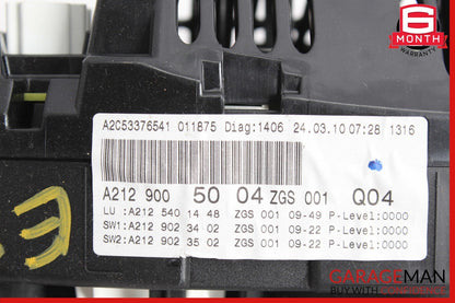 10-13 Mercedes W212 E350 E550 E500 Instrument Cluster Speedometer Odometer OEM