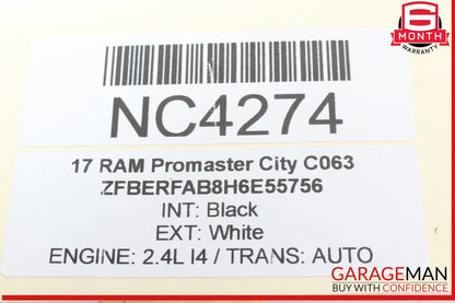 15-22 RAM Promaster City Rear Left or Right Side Suspension Lower Control Arm