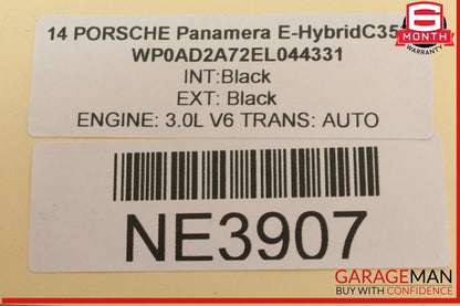 10-16 Porsche Panamera 970 E-Hybrid Front Left Side Door Lock Latch Actuator OEM