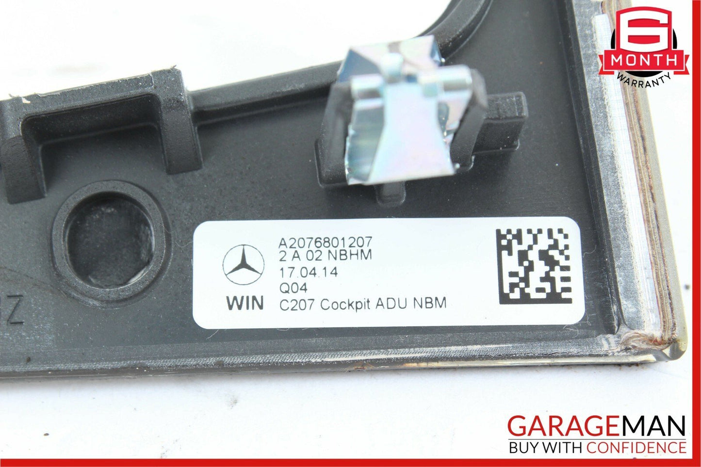 08-15 Mercedes W204 C250 C300 C350 Center Console Shift Shifter Bezel Trim Wood