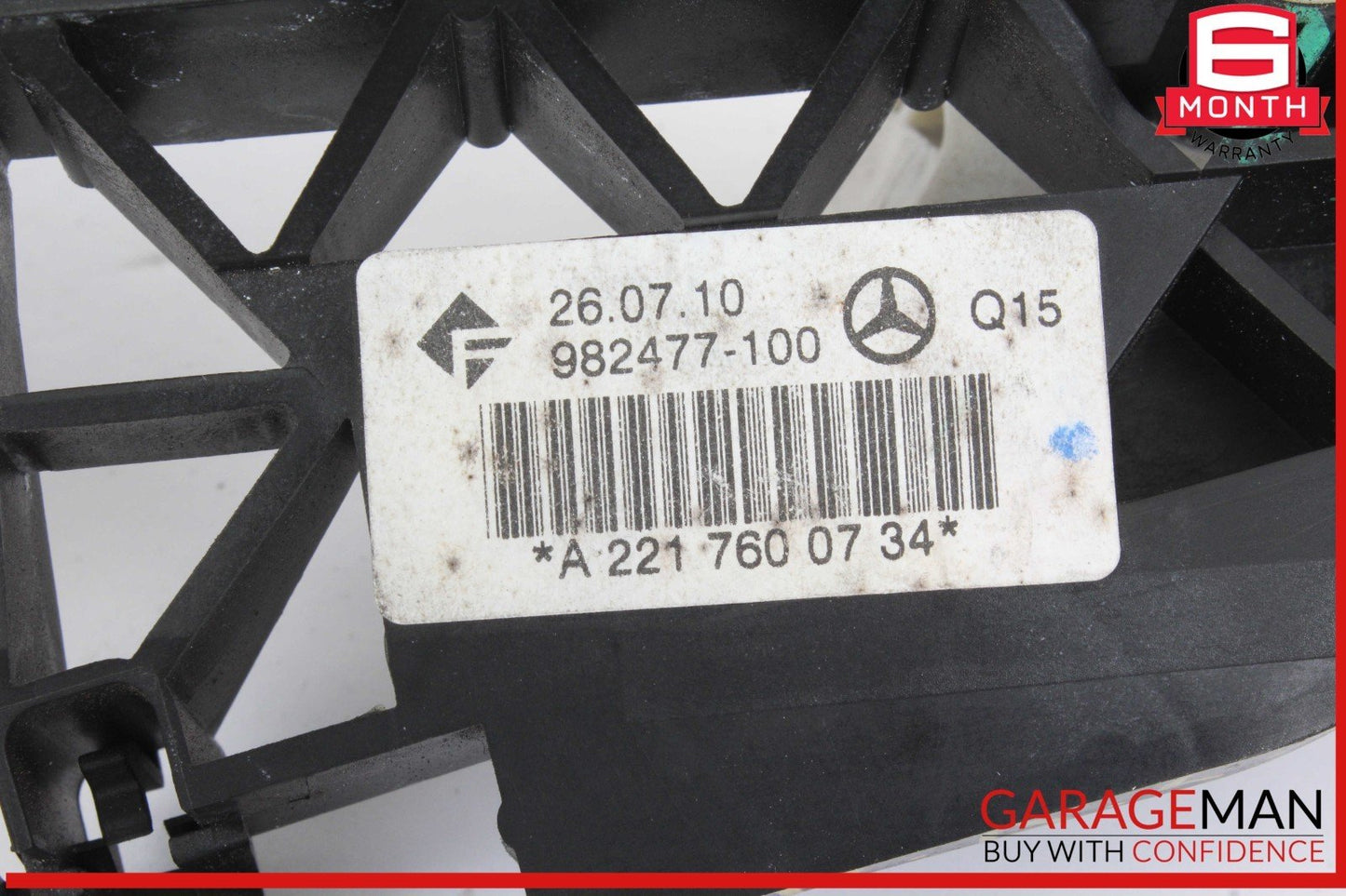 07-13 Mercedes W221 S550 S400 Rear Left Side Exterior Door Handle Keyless Go OEM