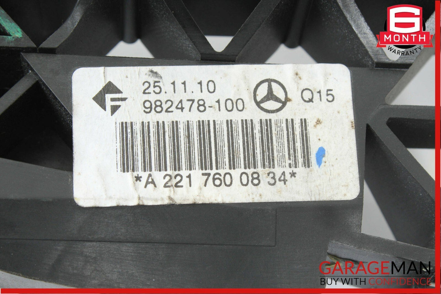 07-13 Mercedes W221 S400 Rear Right Side Exterior Door Handle Keyless Go Silver