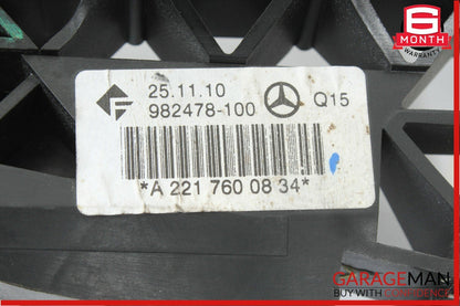 07-13 Mercedes W221 S400 Rear Right Side Exterior Door Handle Keyless Go Silver