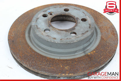 08-14 Mercedes W204 C250 C350 Rear Right & Left Brake Rotor Disc Set of 2 Solid