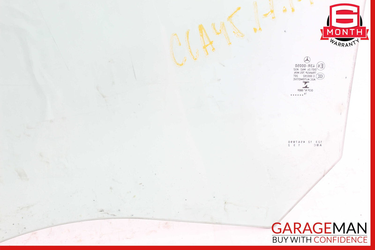 14-18 Mercedes W117 CLA45 Rear Right Passenger Door Window Auto Glass Panel OEM