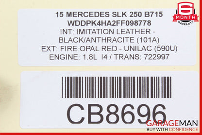 12-20 Mercedes R172 SLK250 SLC300 Rear Left / Right Suspension Upper Control Arm