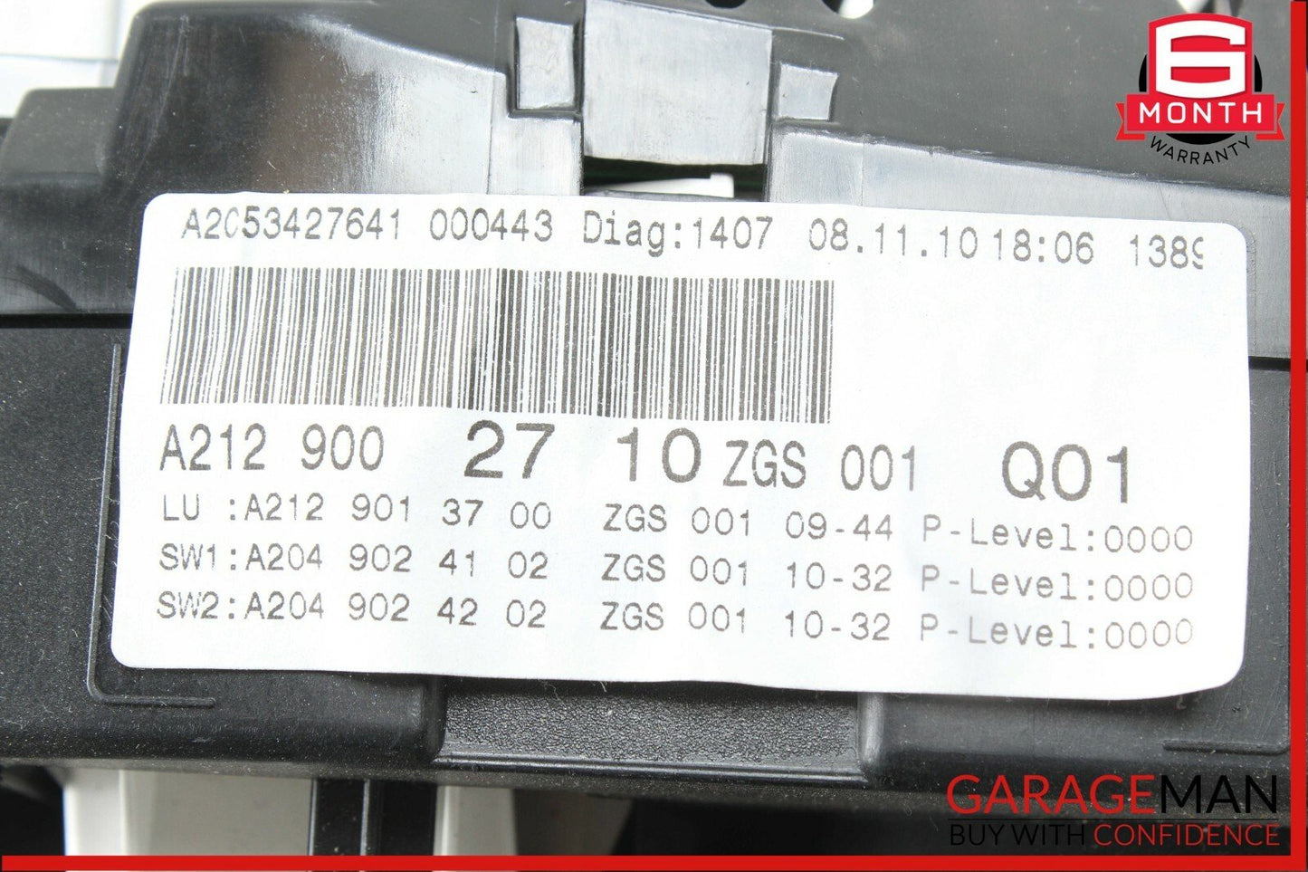 10-13 Mercedes W207 E350 E550 Speedometer Odometer Instrument Cluster Gauge OEM
