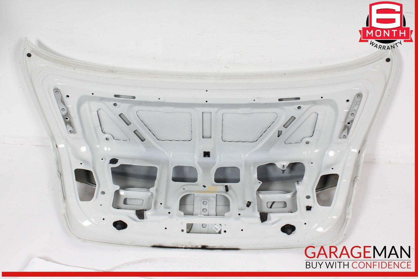 11-16 BMW 528i Rear Trunk Lid Deck Shell Panel Cover OEM