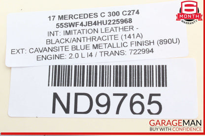 15-20 Mercedes W205 C300 GLC350e Front Right Side Door Lock Latch Actuator OEM