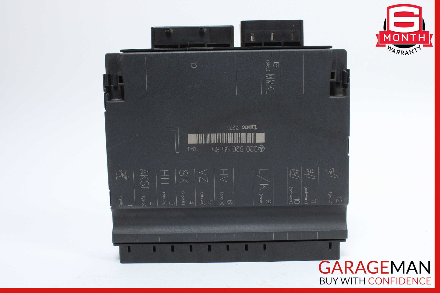 00-06 Mercedes W220 S430 Front Left Driver Side Seat Computer Control Module